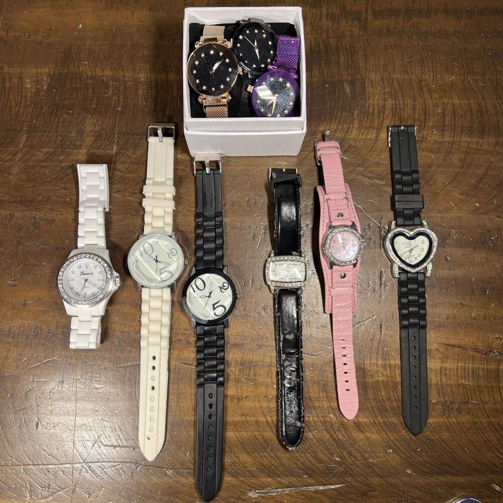 Lot of (9) Womens Watches Costume